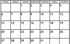July 2025 Calendar Printable | July Month Calendar 2025 Printable
