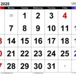 July 2025 Calendar | Templates For Pdf, Excel And Word | July 1 2025 Calendar