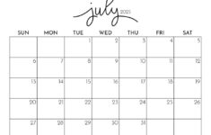 July 2025 Calendars – 107 Free Printables | Printabulls |  Calendar 2025