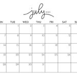 July 2025 Calendars   107 Free Printables | Printabulls | July 2025 Calendar Printable With Holidays