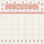 July 2025 Calendars   107 Free Printables | Printabulls | July Calendar 2025 Cute