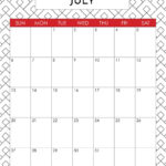 July 2025 Calendars – 107 Free Printables | Printabulls | July Calendar 2025 Printable with Lines