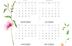 July To December 2025 – 6 Month Calendar Printable | Entheosweb | Printable Calendar July To December 2025