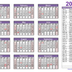 Printable Calendar 2025 One Page With Holidays (Single Page) 2025 | Printable Julian Calendar 2025 Free