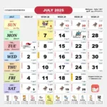 Singapore Calendar   Singapore Public & School Holidays 2025 | July Calendar 2025 Singapore