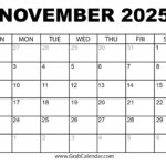 2025 Calendar   Grab Calendar |  Calendar 2025