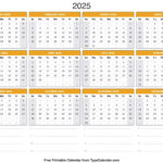 2025 Calendar   Printable Calendar 2025 With Holidays | August 2025 Calendar Typecalendar