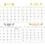 2025 Summer Calendars   27 Free Printables | Printabulls |  Calendar 2025
