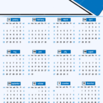 Amazing Calendar 2025 Vector Template Download On Pngtree | General Blue August 2025 Calendar