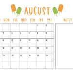 August 2025 Calendars   107 Free Printables | Printabulls | August Theme 2025 Calendar Ideas
