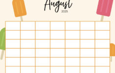 August 2025 Calendars – 107 Free Printables | Printabulls |  Calendar 2025