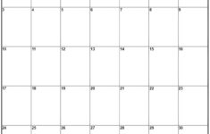 August 2025 Vertical Calendar | Portrait | August 2025 Calendar Print