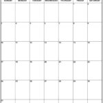 August 2025 Vertical Calendar | Portrait | Large August 2025 Calendar Printable Free