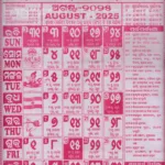 Biraja Odia Calendar August 2025: Festivals, Auspicious Days And | August 2025 Odia Calendar