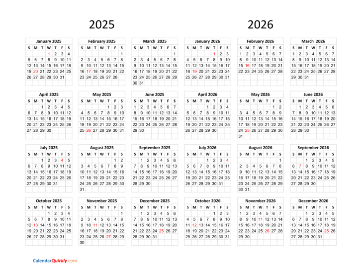 August 2025 August 2026 Calendar | Calendar 2025