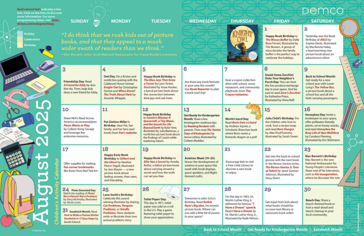August Calendar 2025 Picture Ideas | Calendar 2025