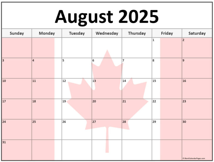 Wiki Calendar August 2025 Printable Free | Calendar 2025