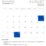 Dei Calendar 2025: Key Dates For Celebrating Diversity And | August Diversity Calendar 2025