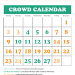Disney World Crowd Calendar 2025: The Best & Worst Times To Visit |  Calendar 2025