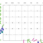 Free Printable August 2025 Calendar Templates | Canva | August 2025 Calendar Typecalendar