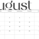 Free Printable August 2025 Calendar Templates | Canva |  Calendar 2025