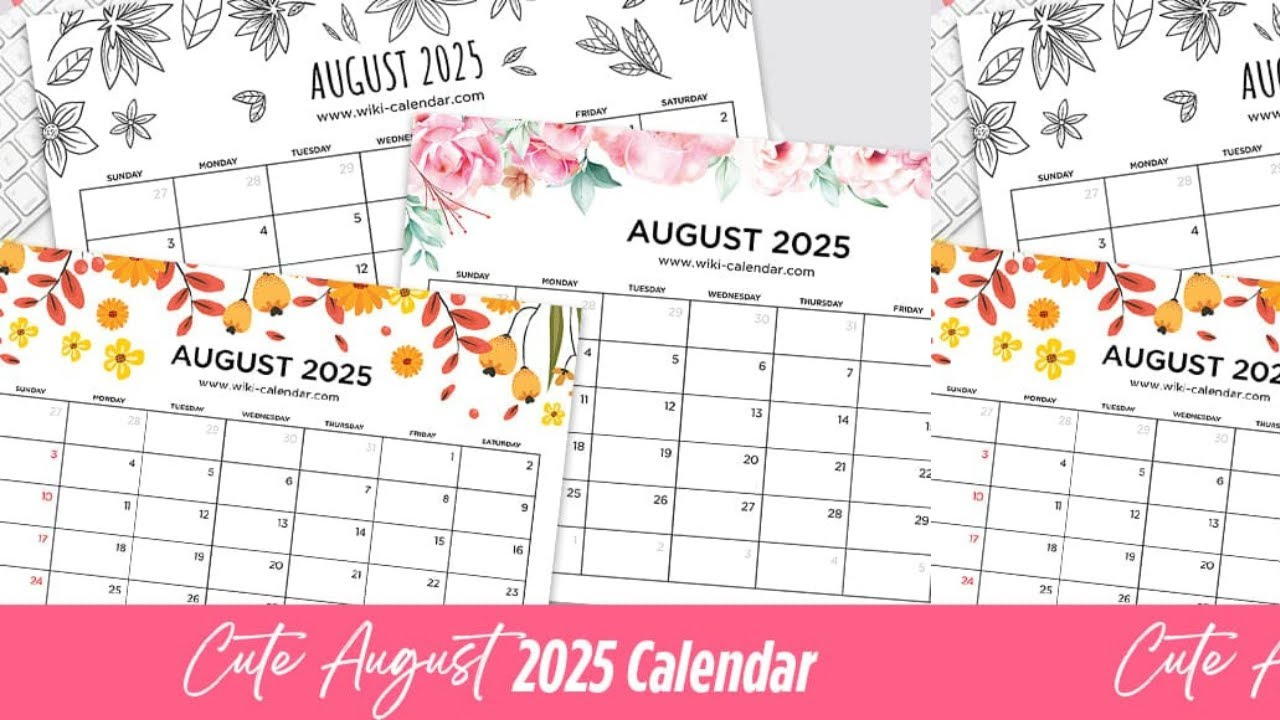 Free Printable August 2025 Calendar Templates With Holidays – Wiki Calendar | Calendar 2025