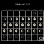 Lunar Calendar For February 2025: Favorable Days | Lunar Haircut Calendar August 2025