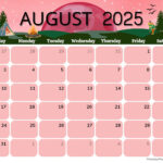 Printable Calendars For 2025 & 2026 (Free Pdfs) | Show Me August 2025 Calendar