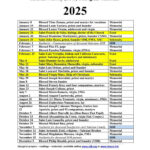Resource   2025 Salesian Family Calendar   Liturgy Prayer Intentions |  Calendar 2025
