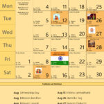 Rgyan: Important Dates In August 2025   Indian Lunar Calendar | 2025 August Calendar Festival
