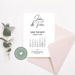 Save The Date August 2025   Etsy.de | August 2025 Calendar Save The Date