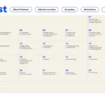 Your Essential 2025 Marketing Calendar Template | Localiq | August 2025 Social Media Calender